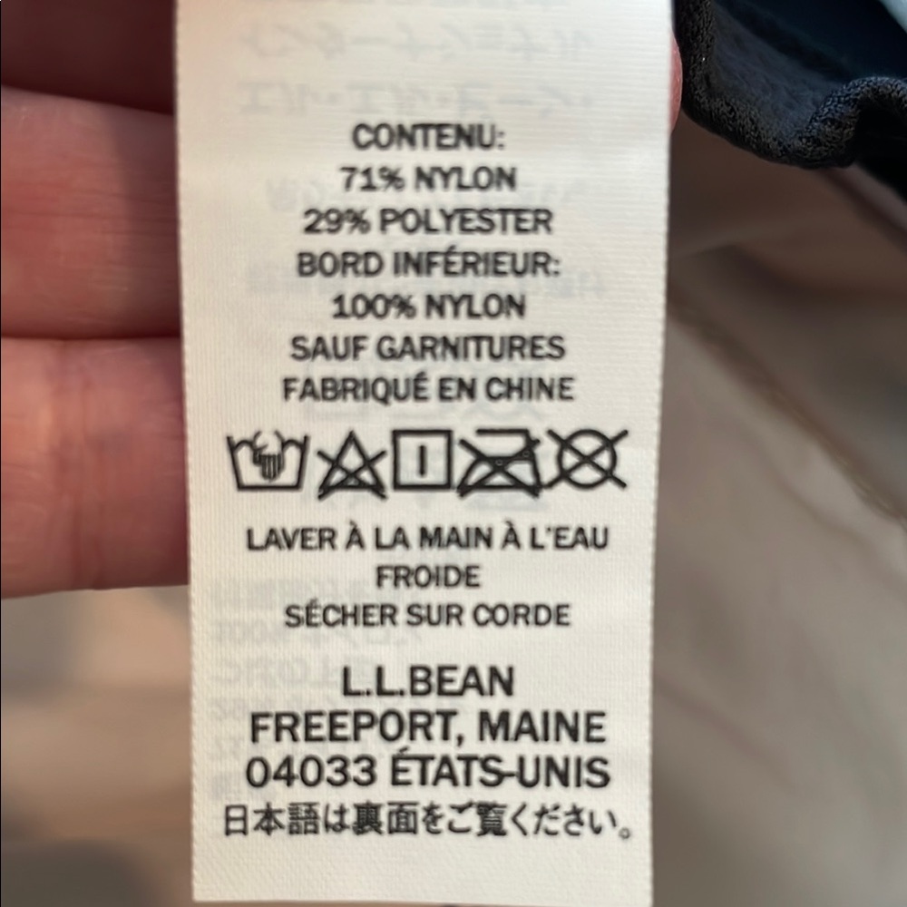 L.L. Bean Tan SunSmart Bucket Hat with Neck Flap and Neck Strap size Large - Picture 4 of 10